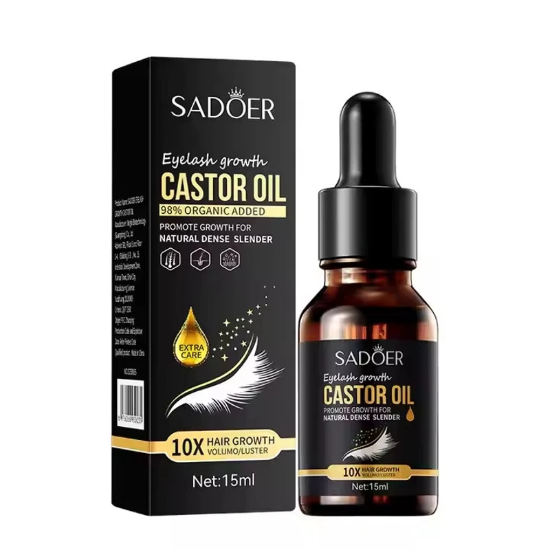 SADOER CASTOR OIL EYELASH GROWTH SERUM 15 ML
